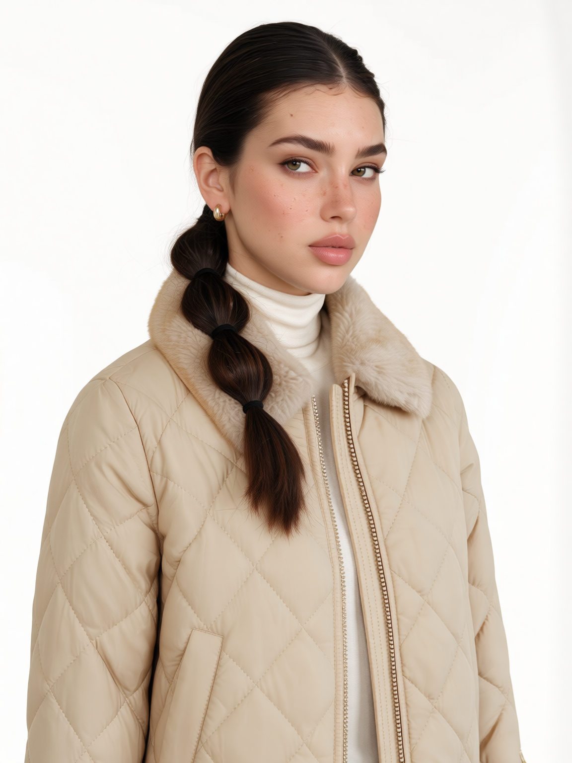 Women's waterproof down puffer jacket for ski and city — Val d'Isère by LAYRÉS