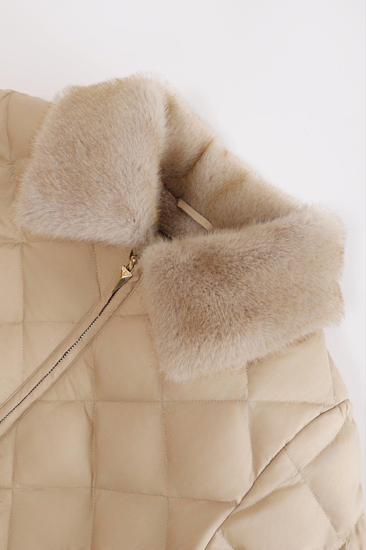 LAYRÉS Val d'Isère down puffer jacket with Sherpa fleece lining