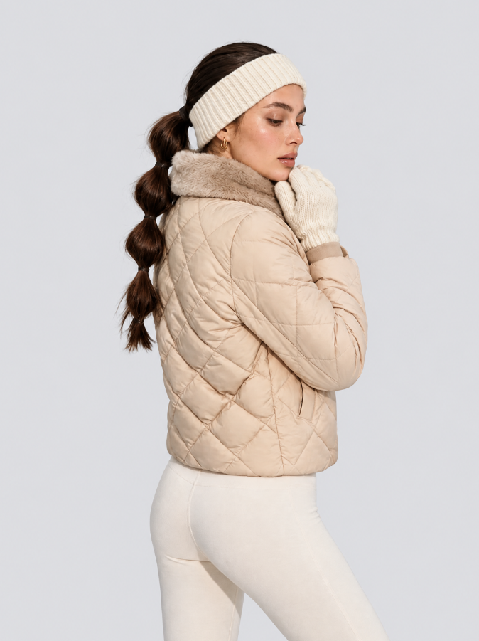 Val d'Isère Puffer — women's luxury waterproof down ski jacket | LAYRÉS