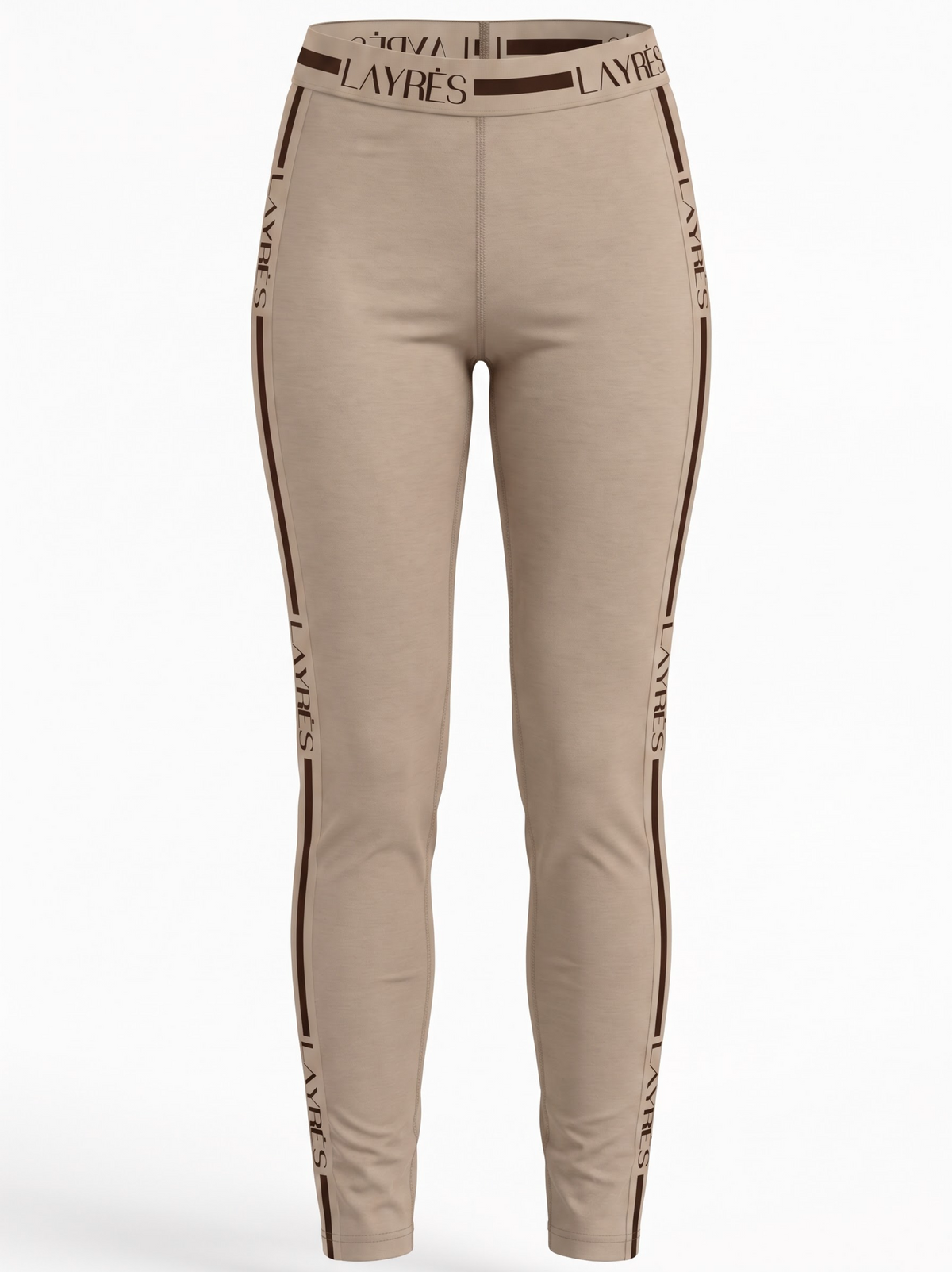 LAYRÉS merino wool base layer leggings for skiing and travel