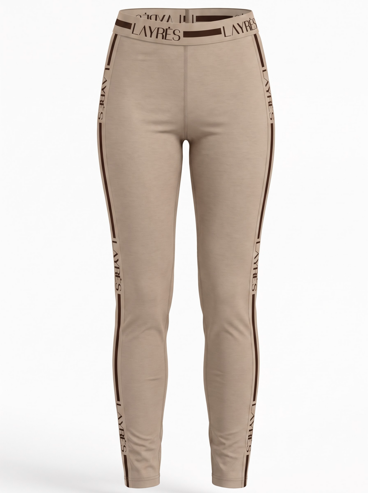 LAYRÉS merino wool base layer leggings for skiing and travel