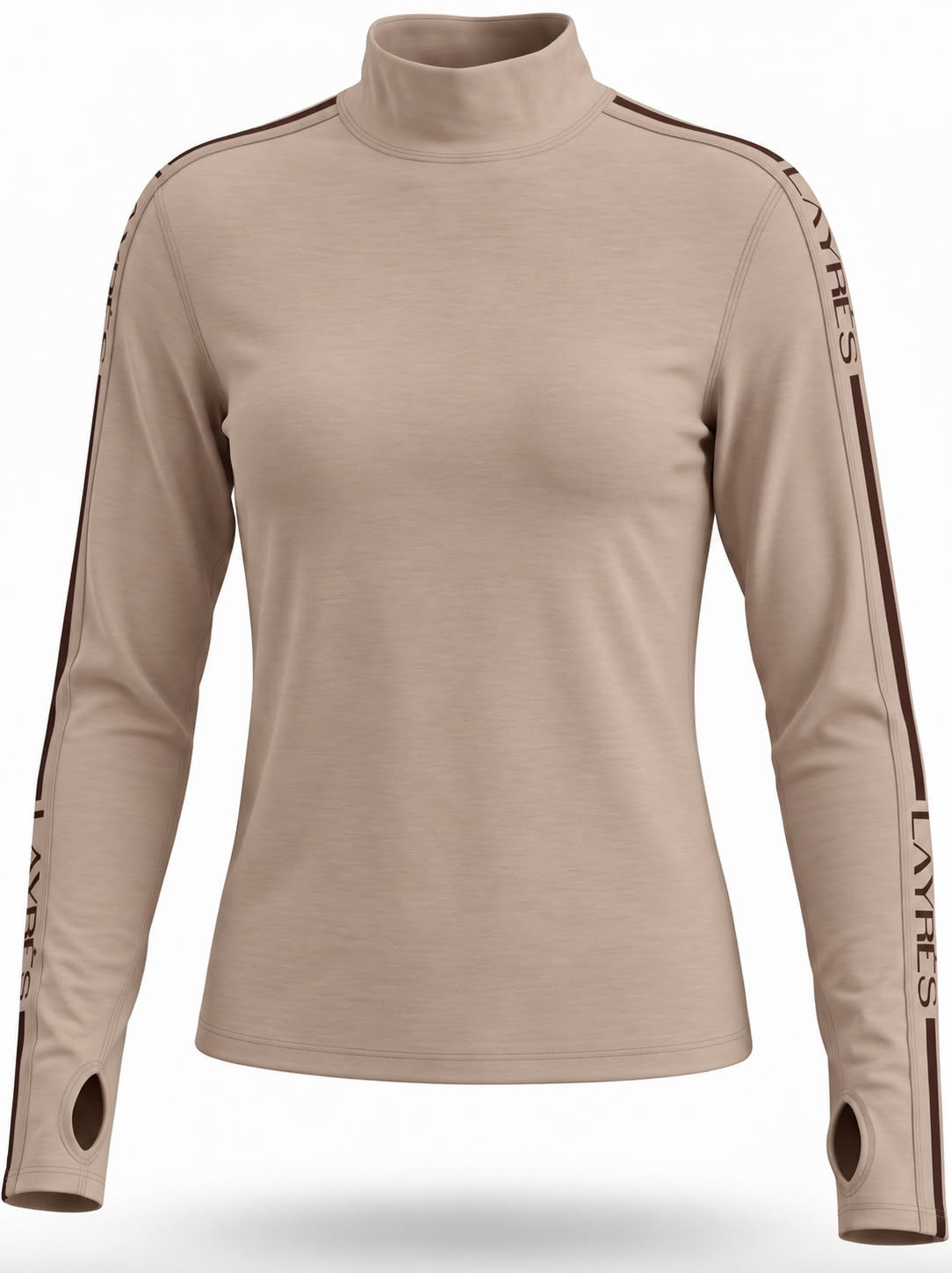 LAYRÉS merino wool base layer top for skiing and travel