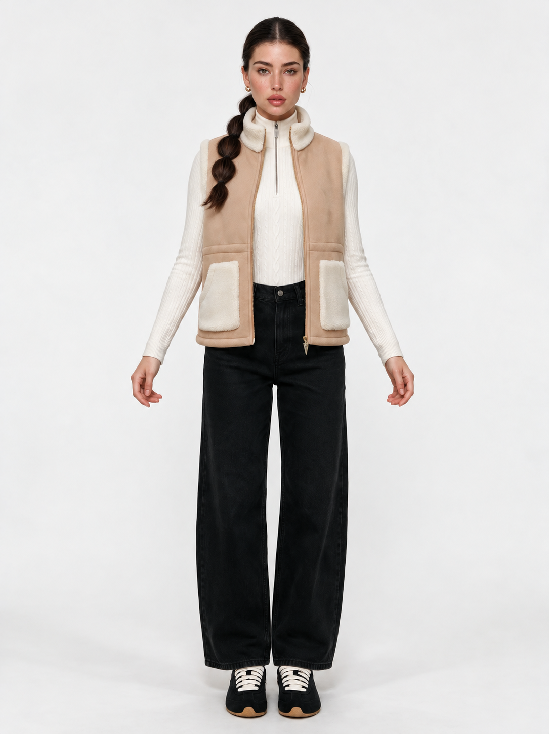 Après Vest — women's fleece-lined quilted vest | LAYRÉS